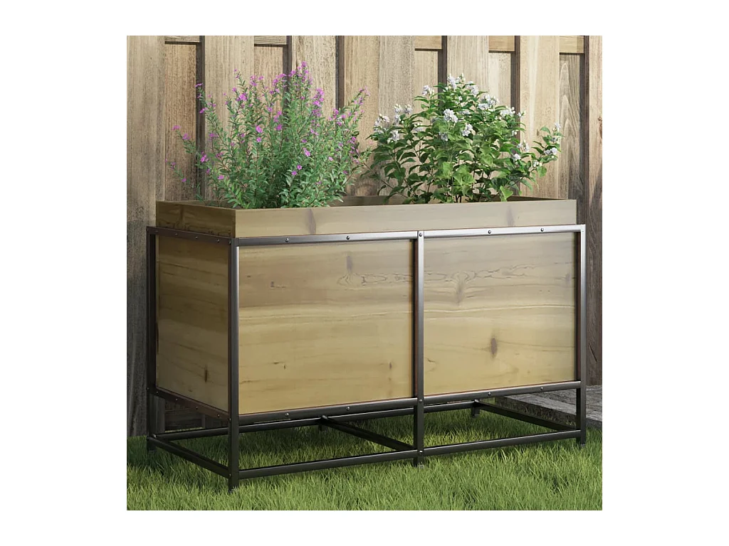 Plantenbak 80x40x50 cm geïmpregneerd grenenhout BE770235