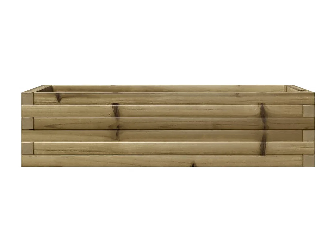 Jardinière 90x40x23 cm bois de pin imprégné FR24180
