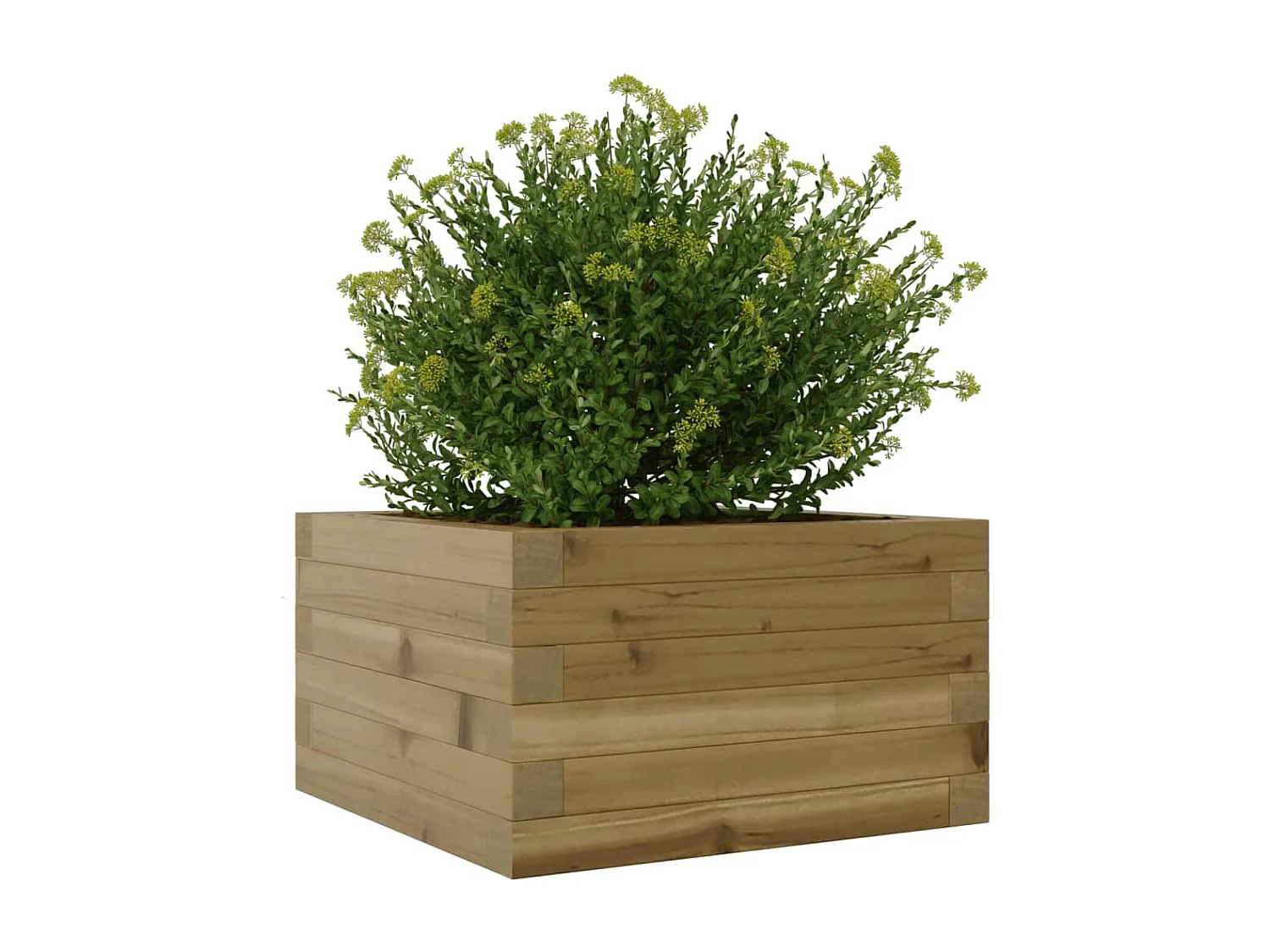 Plantenbak 40x40x23 cm geïmpregneerd grenenhout BE237932