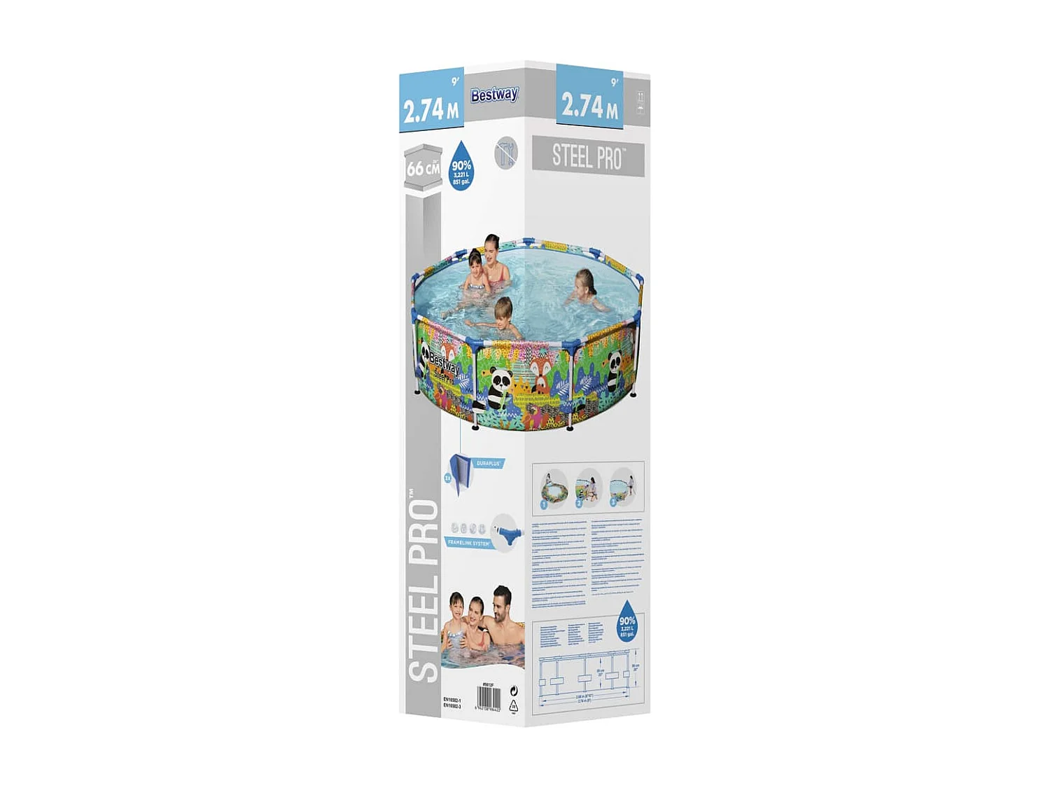Piscine Steel Pro MAX 274x66 cm FR896919