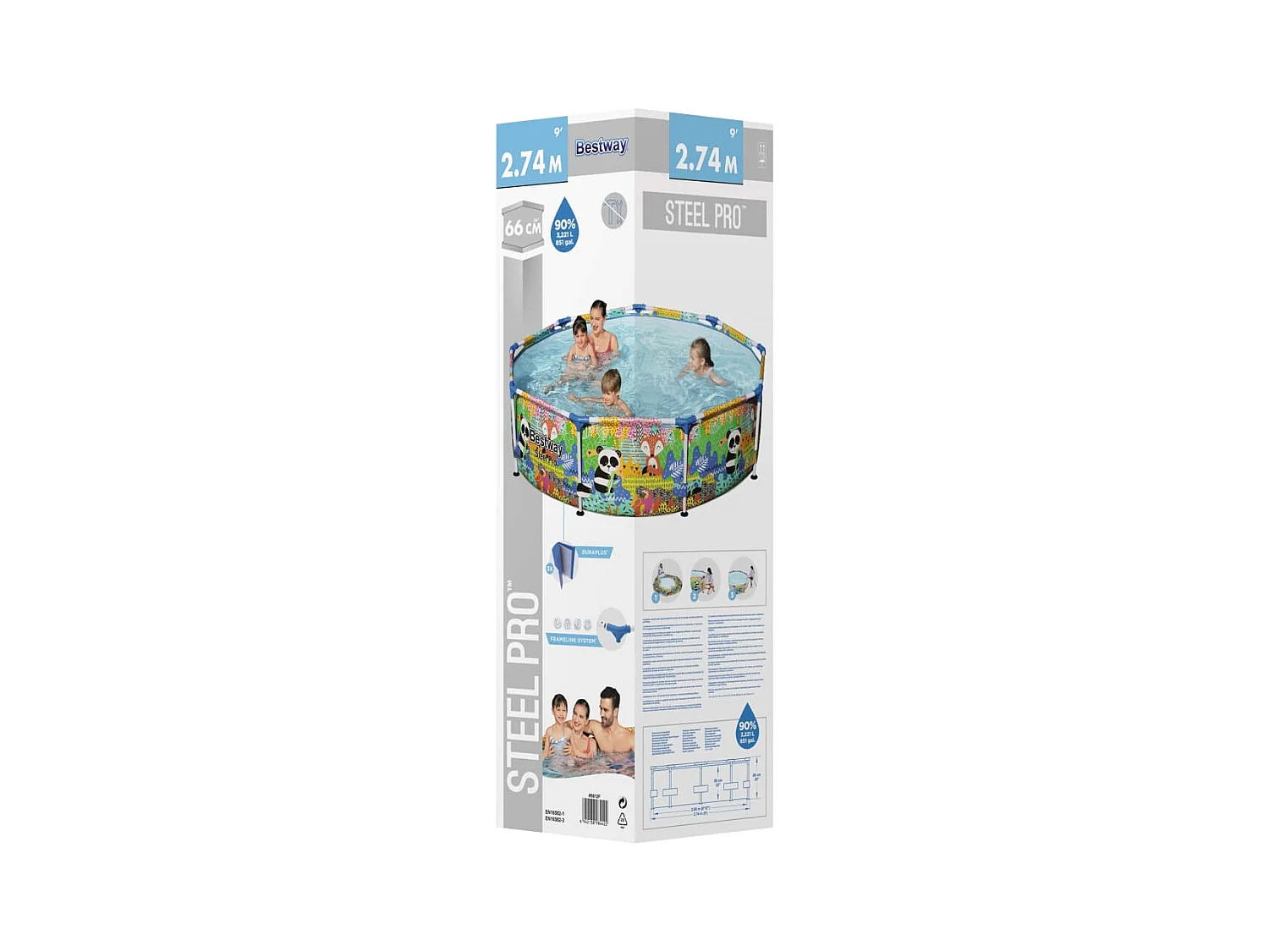 Piscine Steel Pro MAX 274x66 cm FR896919