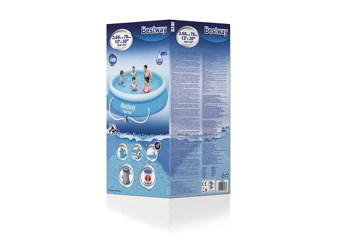 Ensemble de piscine Fast Set 366 x 76 cm 57274 FR211522