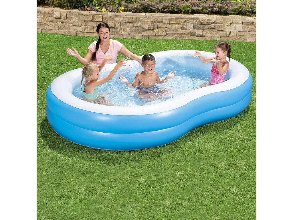 Piscine Big Lagoon familiale 262x157x46 cm FR955549