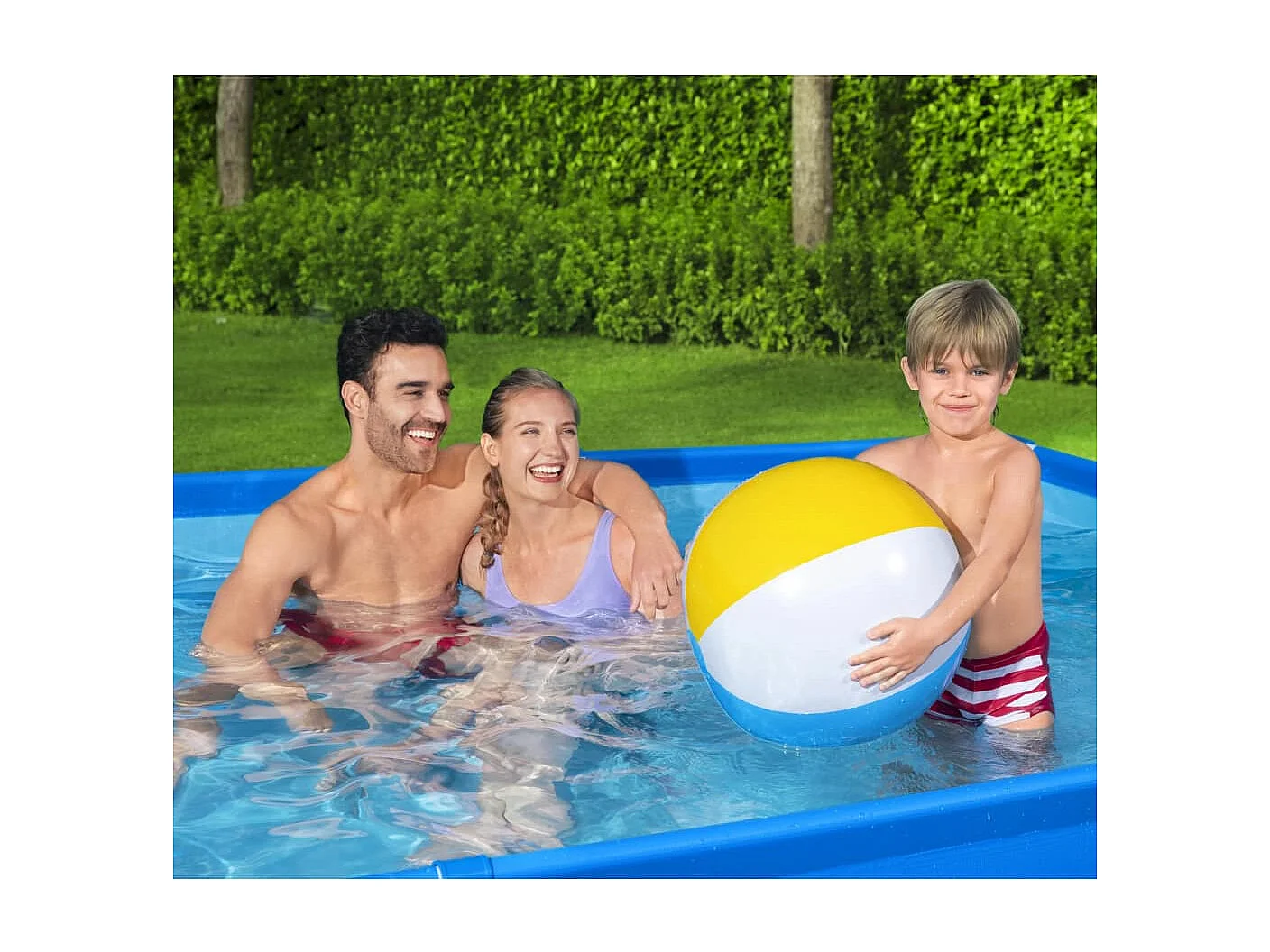 Piscine Steel Pro 300x201x66 cm FR517812