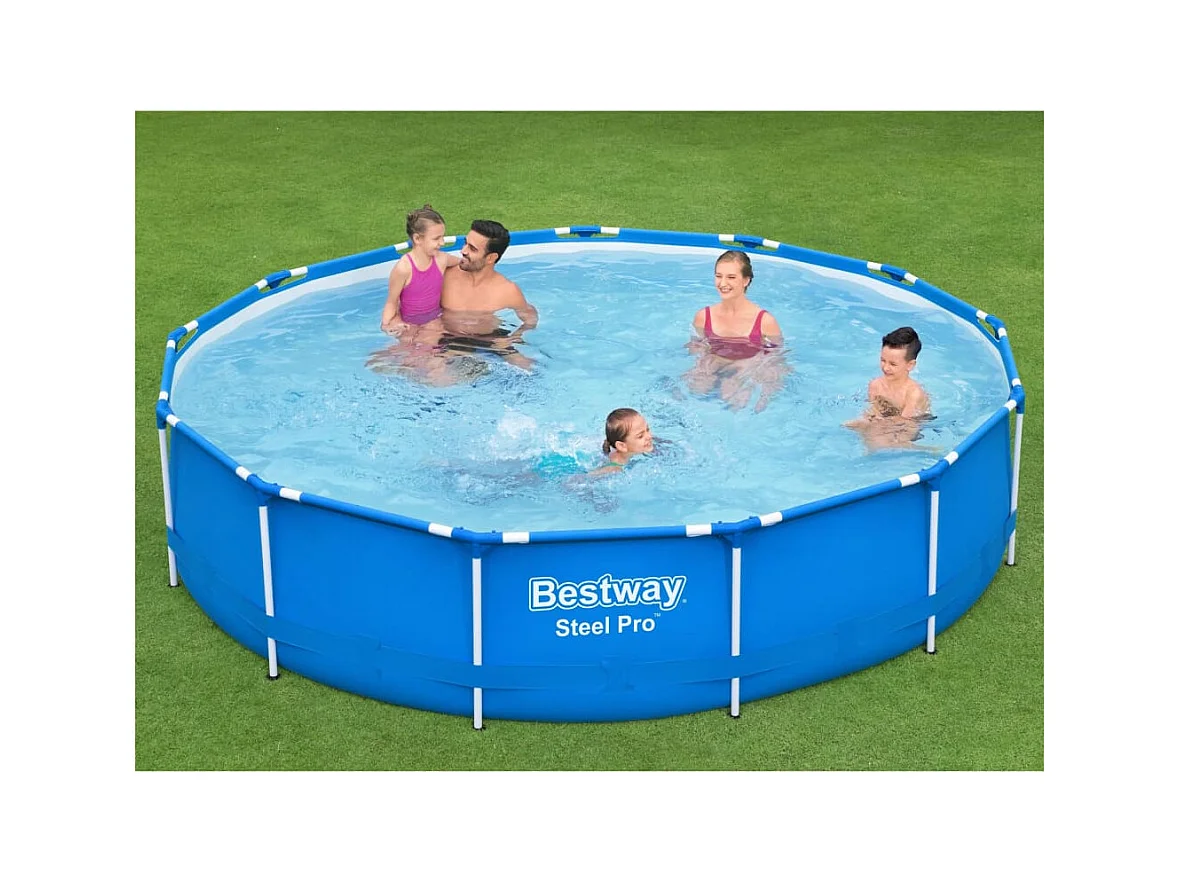 Piscine à cadre Steel Pro 396x84 cm FR421395