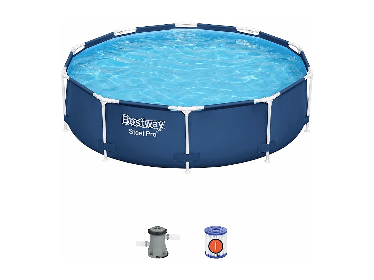 Piscina Steel Pro 305x76 cm PT187305