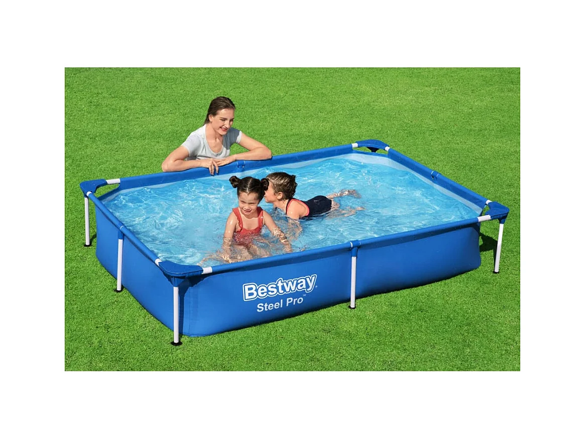 Piscine Steel Pro 221x150x43 cm FR345528