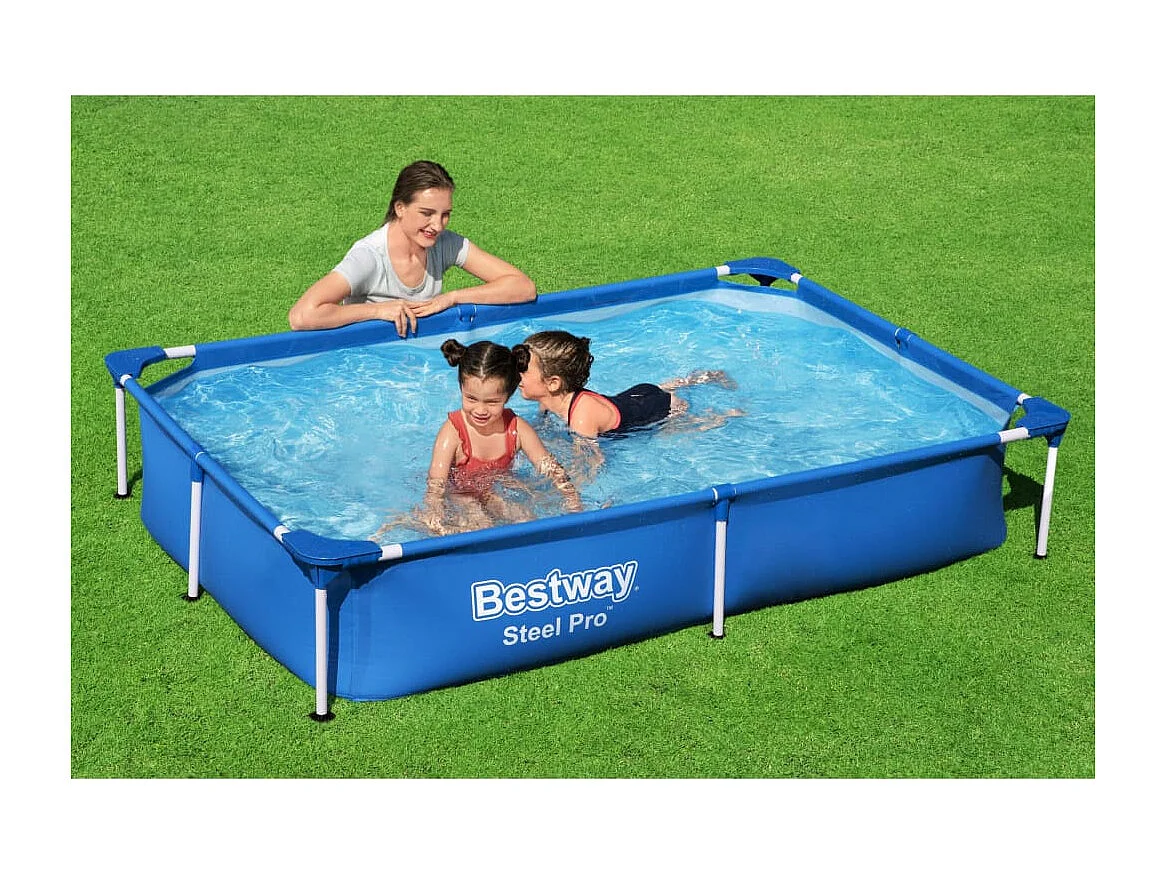 Piscine Steel Pro 221x150x43 cm FR345528