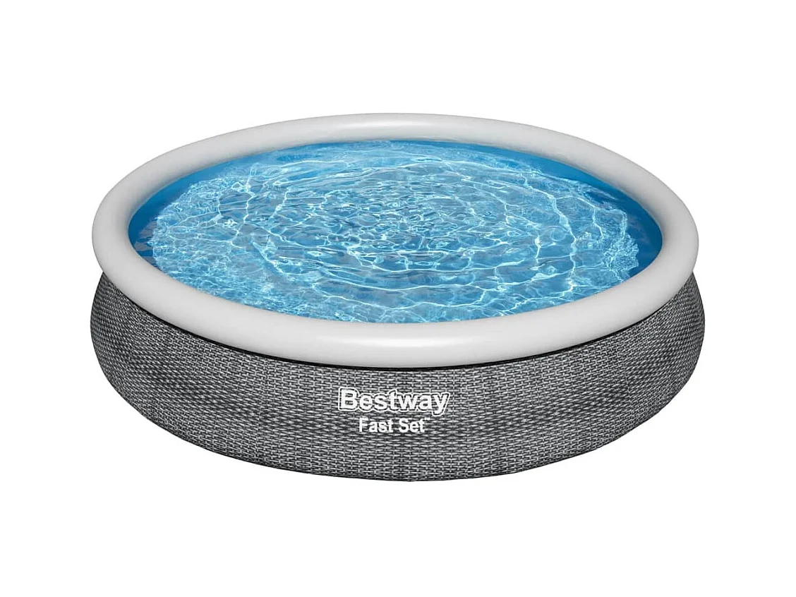 Juego de piscina redondo 366x76 cm ES152381