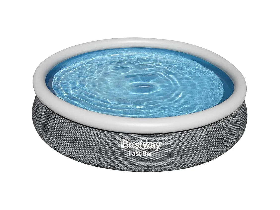 Juego de piscina redondo 366x76 cm ES152381