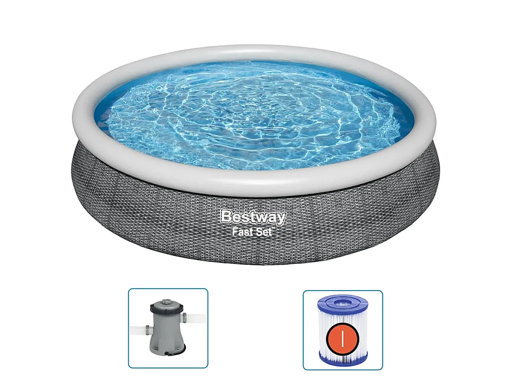 Ensemble de piscine ronde 366x76 cm FR948440