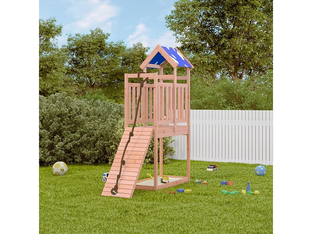 Aire de jeux d'extérieur bois massif de douglas FR80113