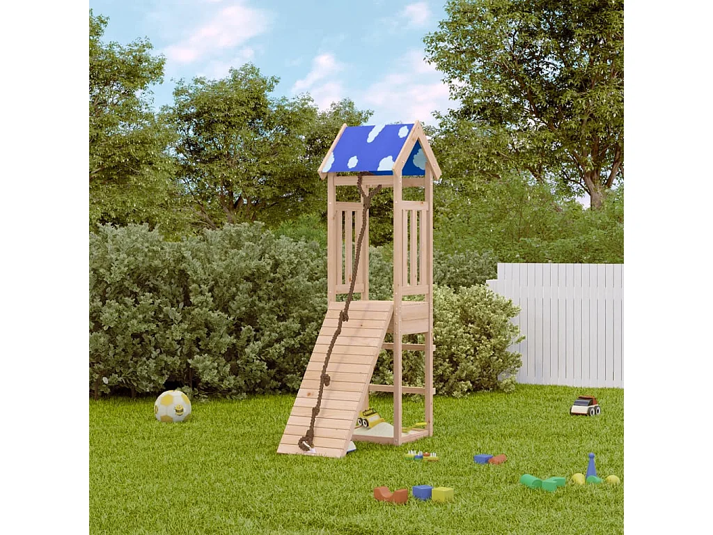 Aire de jeux d'extérieur bois de pin massif FR33177