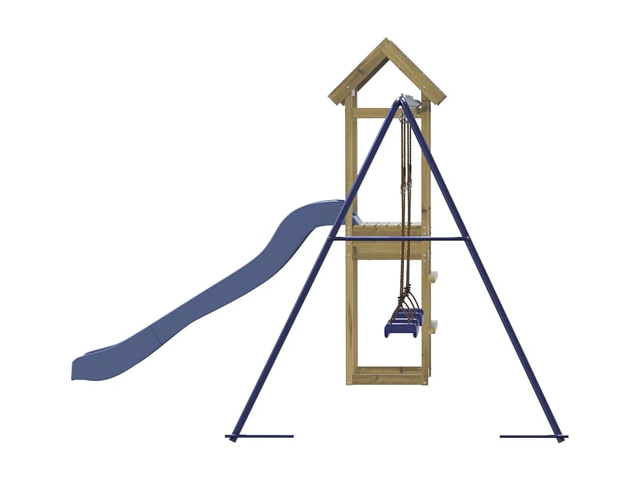 Aire de jeux d'extérieur bois de pin imprégné FR31950