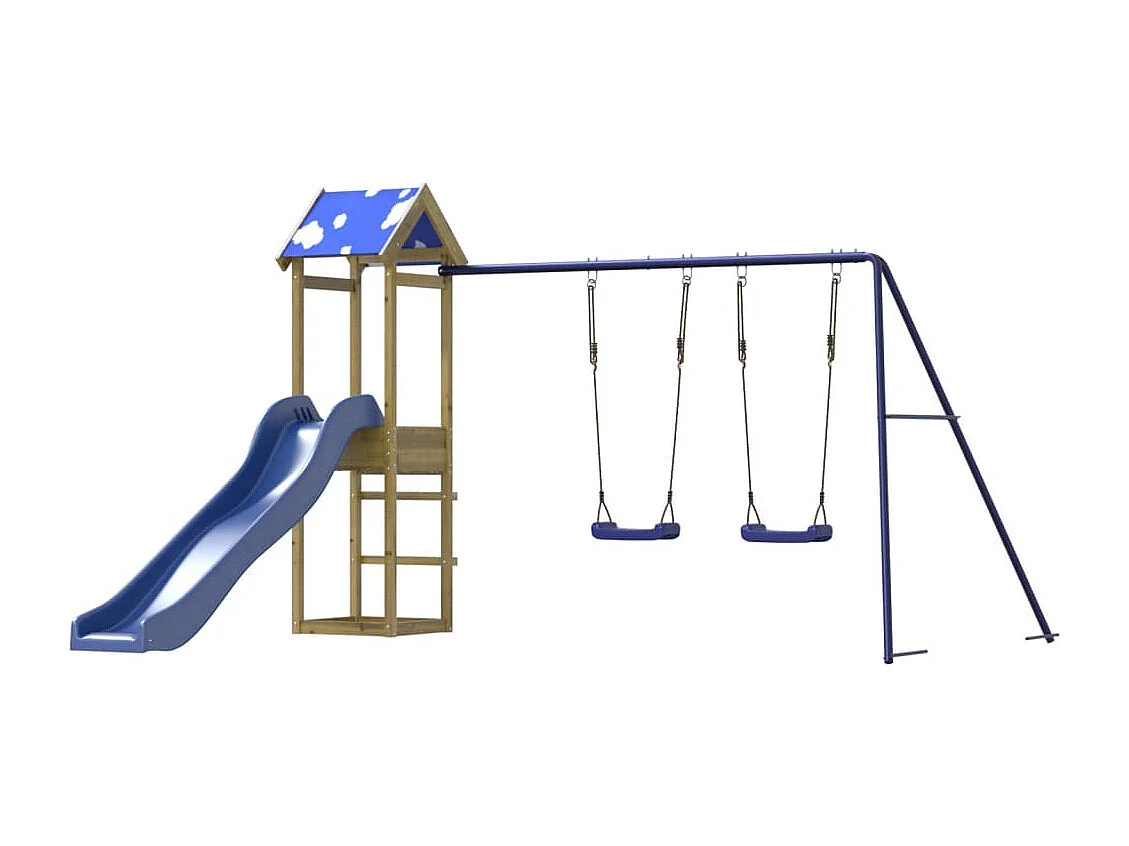 Speelhuis geïmpregneerd grenenhout BE622391