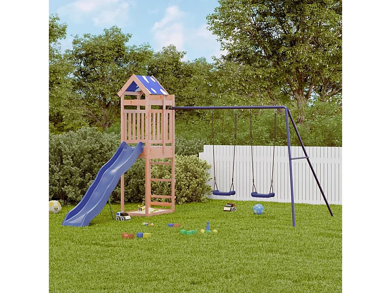 Aire de jeux d'extérieur bois massif de douglas FR28109