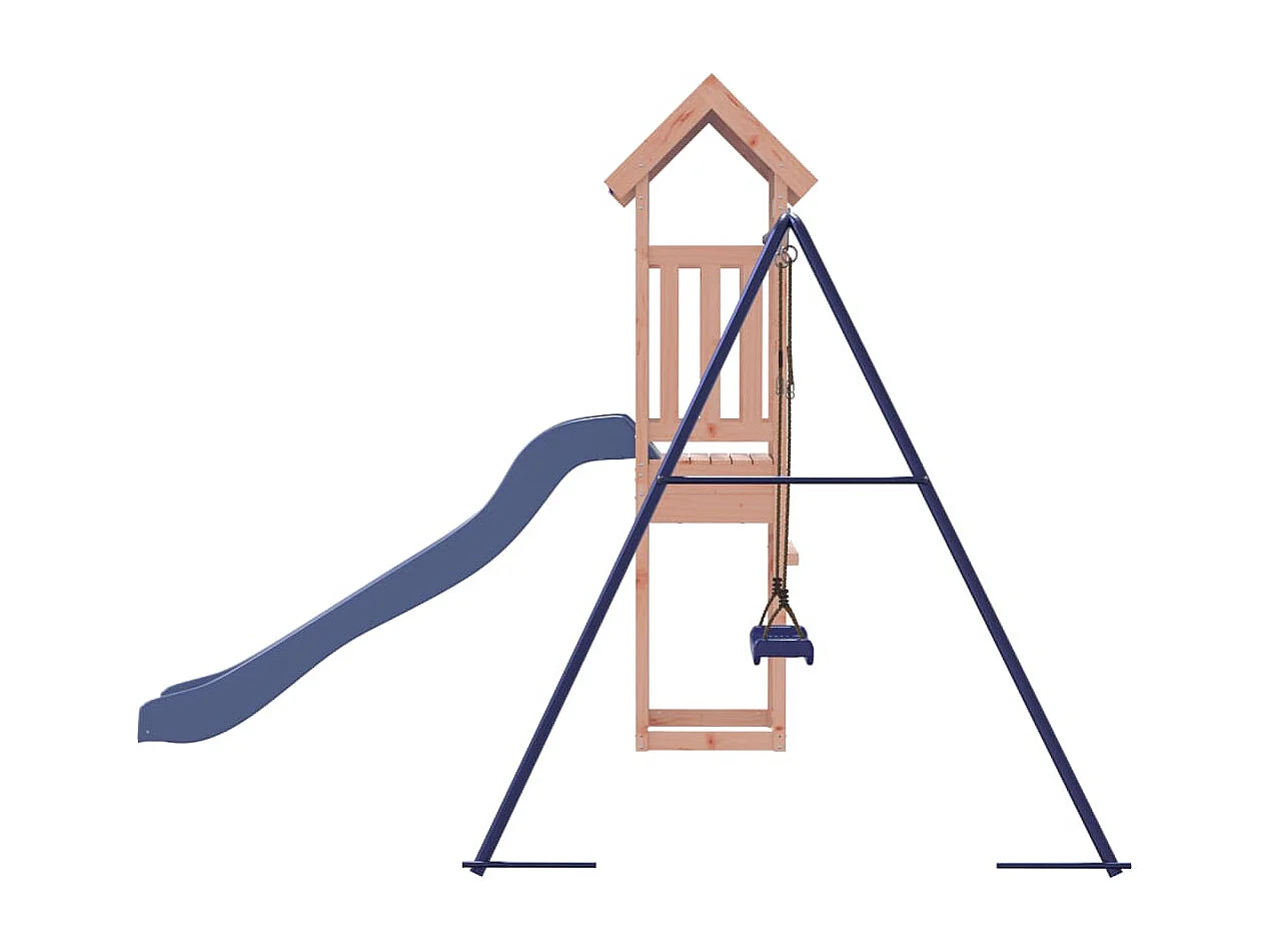 Aire de jeux d'extérieur bois massif de douglas FR77939