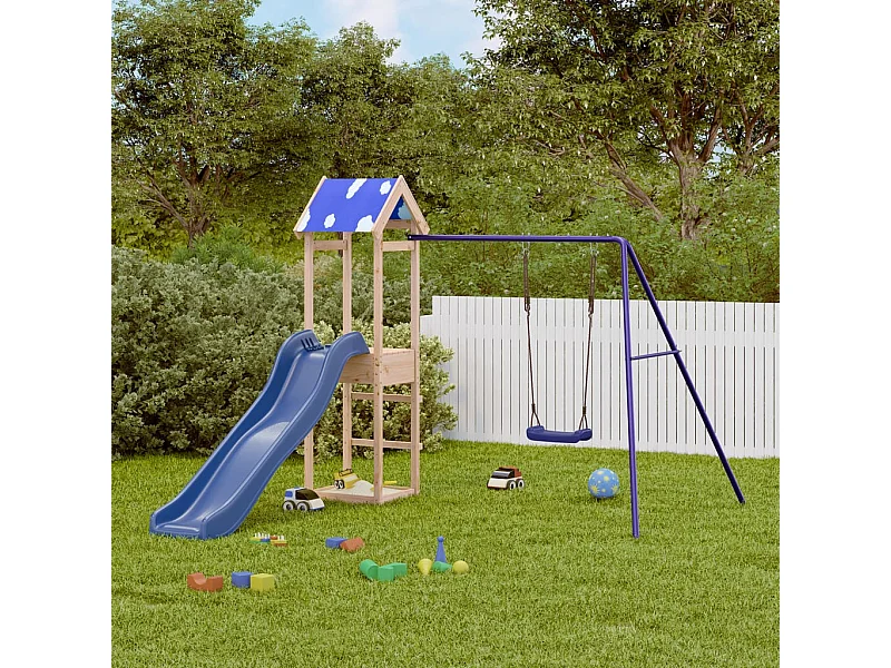 Aire de jeux d'extérieur bois de pin massif FR99340