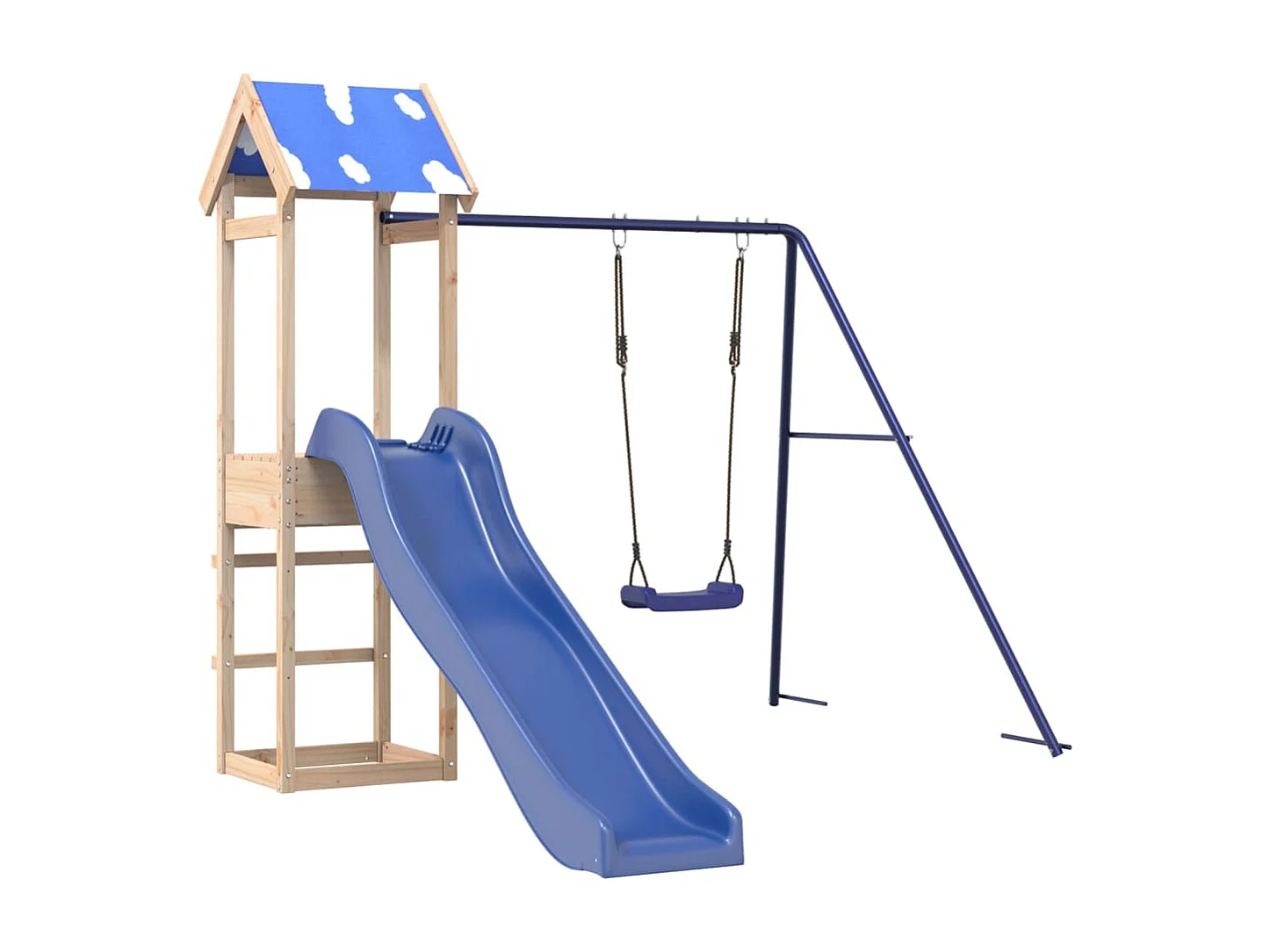 Aire de jeux d'extérieur bois de pin massif FR99340