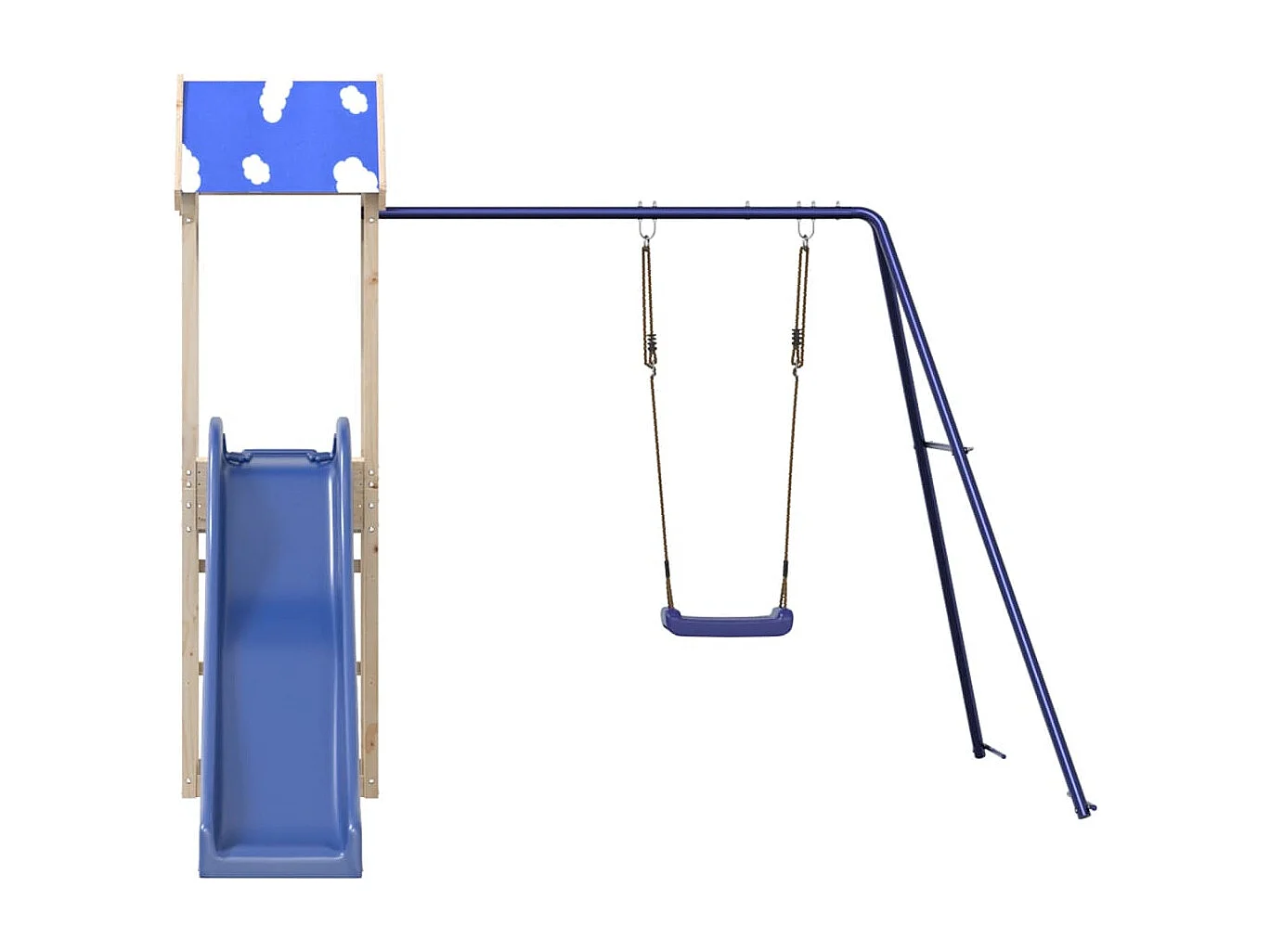 Aire de jeux d'extérieur bois de pin massif FR99340