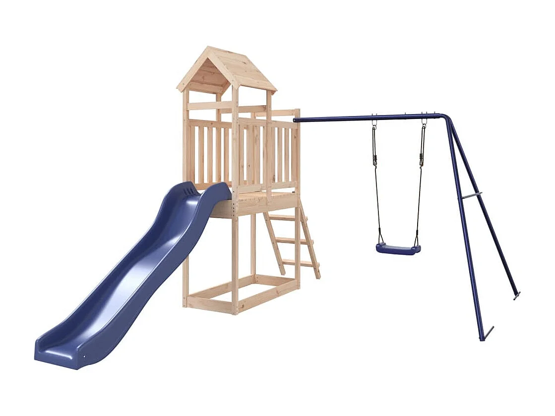 Aire de jeux d'extérieur bois de pin massif FR23250