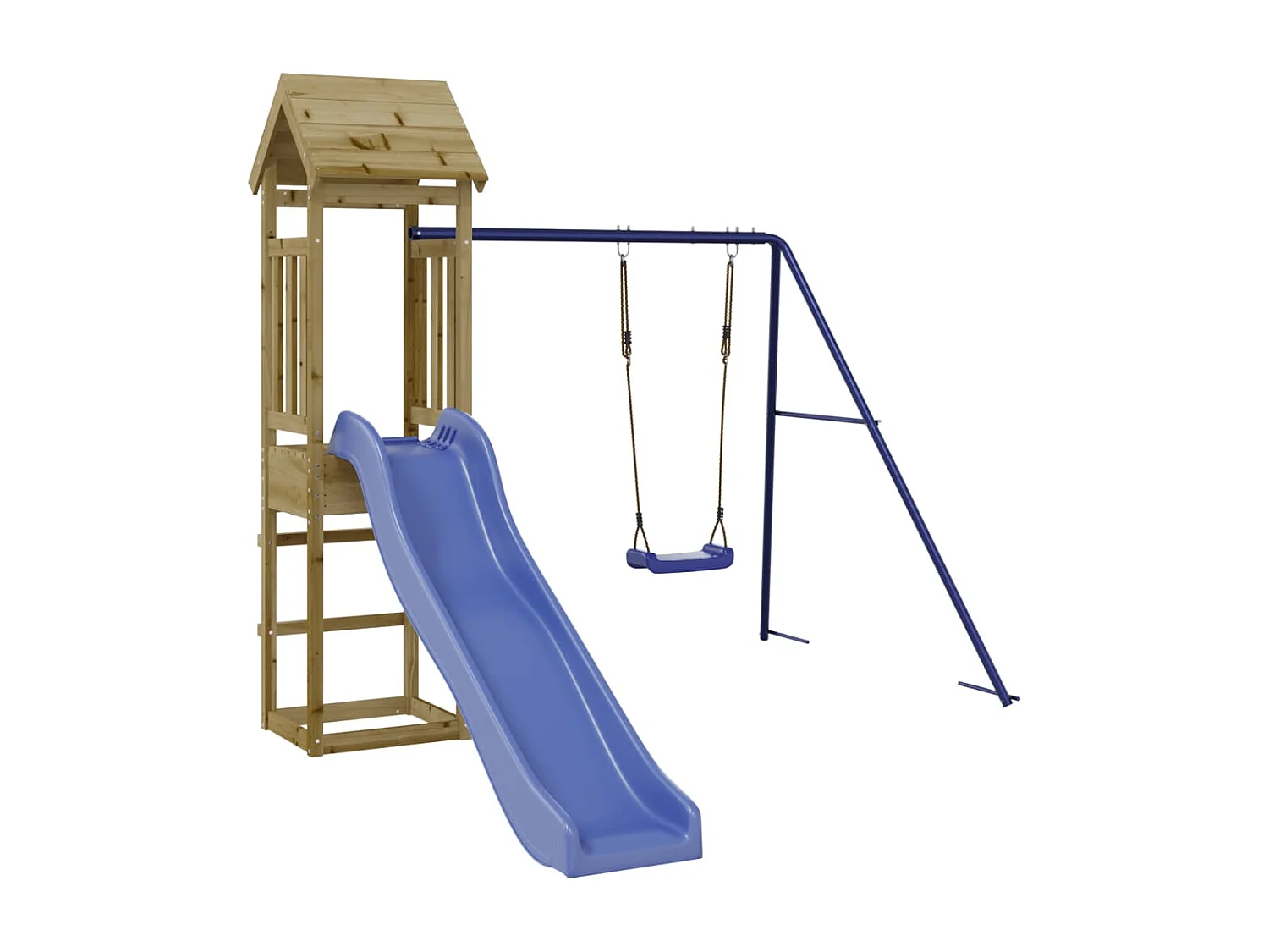 Aire de jeux d'extérieur bois de pin imprégné FR69993