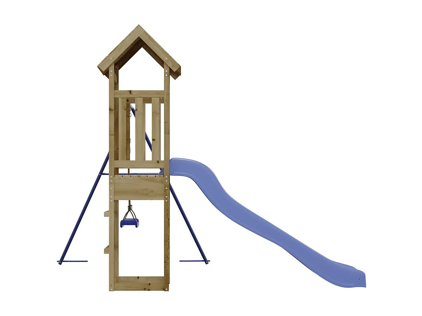 Aire de jeux d'extérieur bois de pin imprégné FR69993