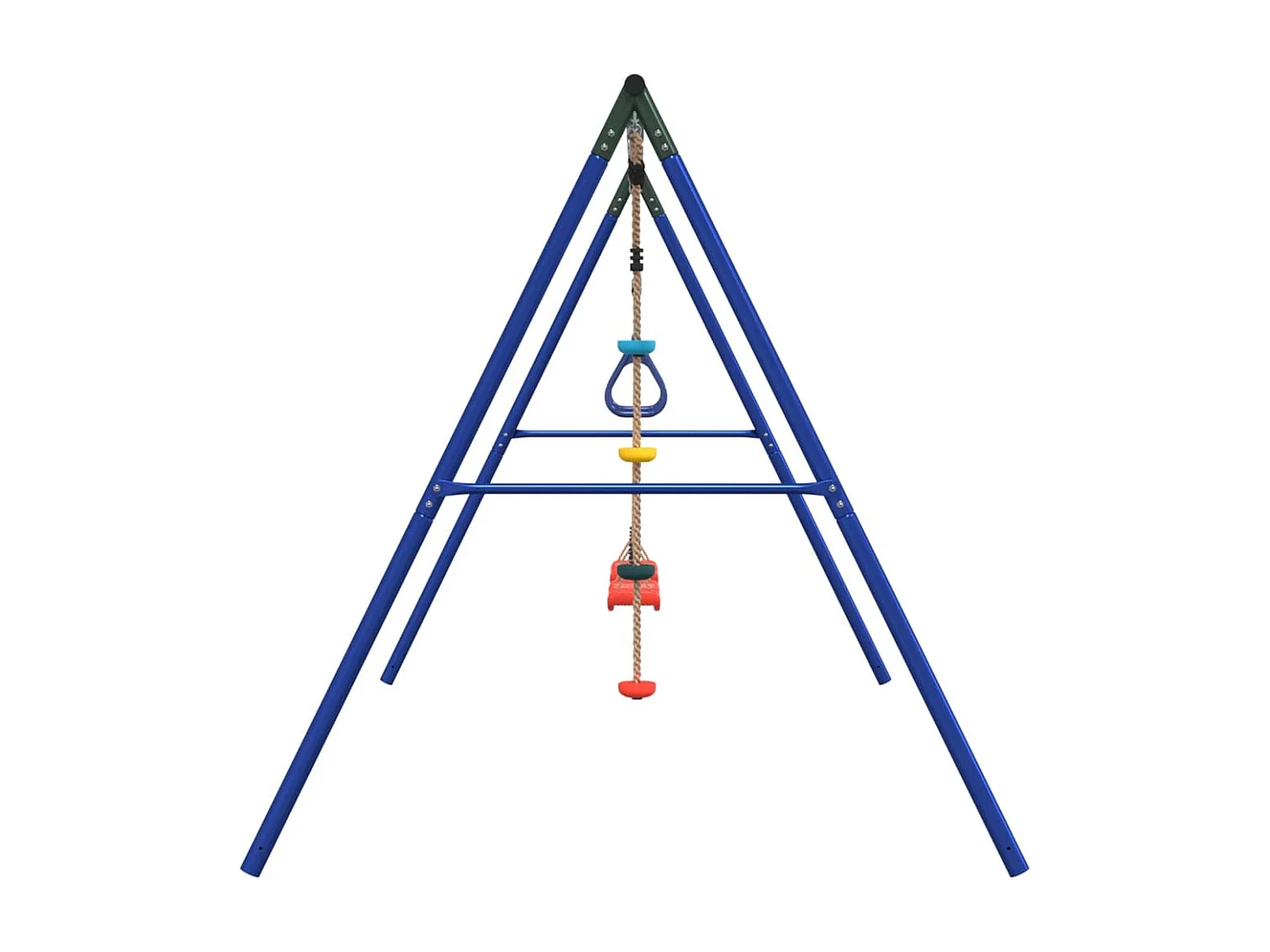 Juego de columpios con columpios, trapecio y cuerda de discos ES334433