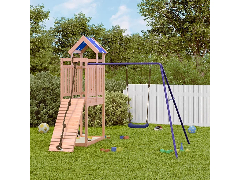 Aire de jeux d'extérieur bois massif de douglas FR40643