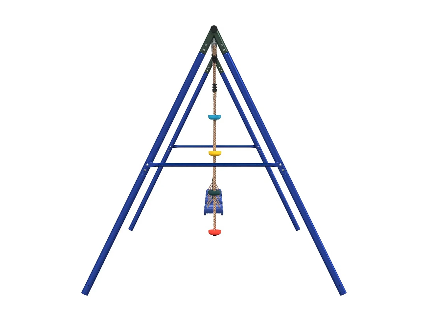 Juego de columpios de exterior con columpios y cuerda de discos ES192719