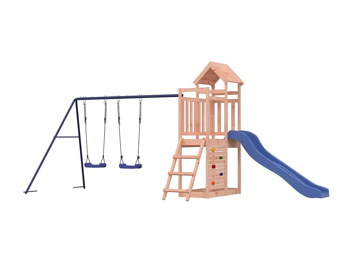 Aire de jeux d'extérieur bois massif de douglas FR59078