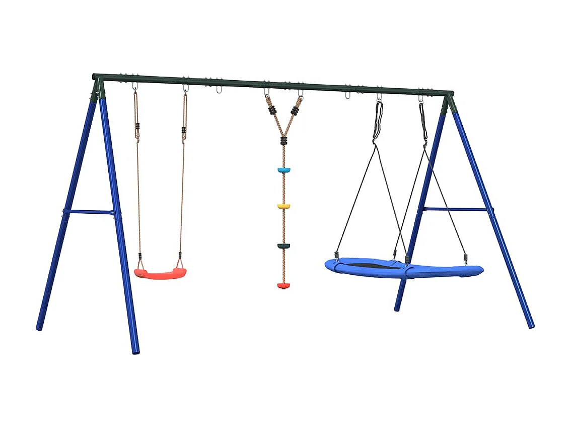 Conj. de baloiços c/ baloiço corda de discos e baloiço ninho PT667266