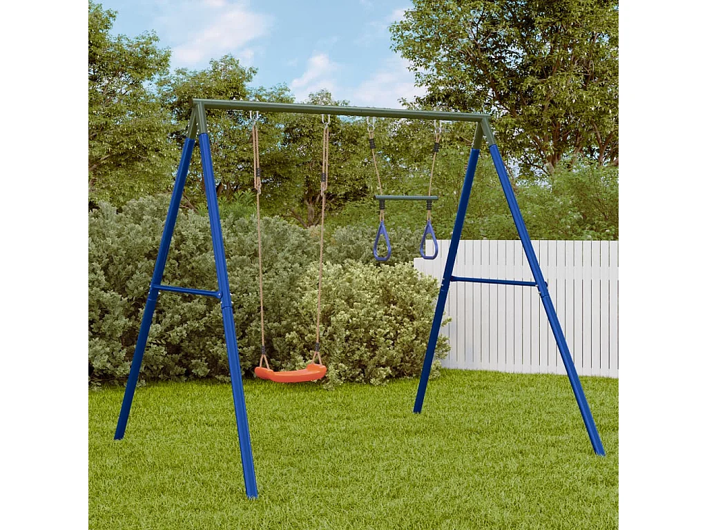 Ensemble de balançoire d'extérieur avec balançoire et trapèze FR780666