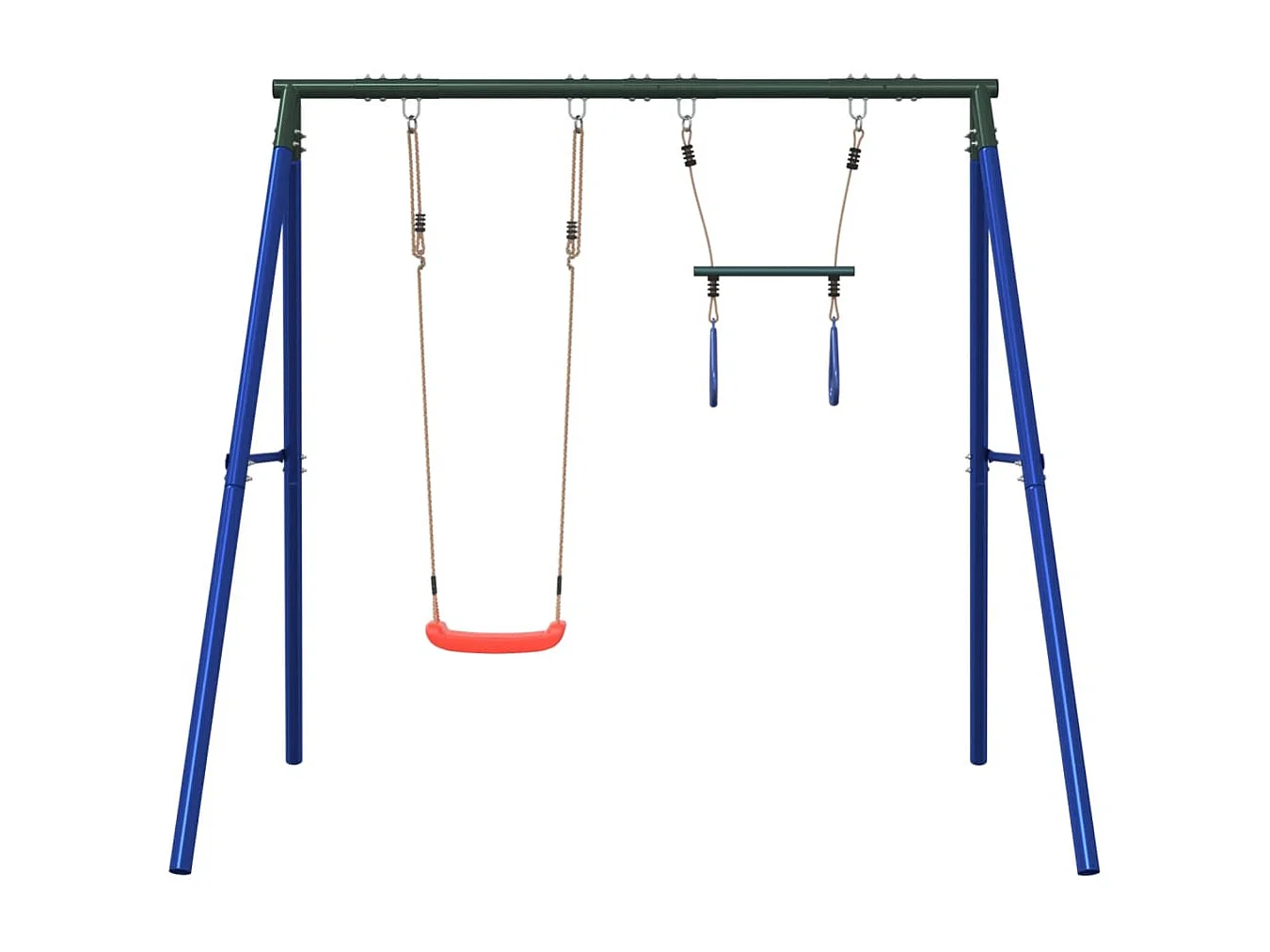 Ensemble de balançoire d'extérieur avec balançoire et trapèze FR780666