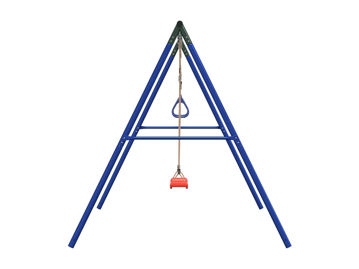 Ensemble de balançoire d'extérieur avec balançoire et trapèze FR780666