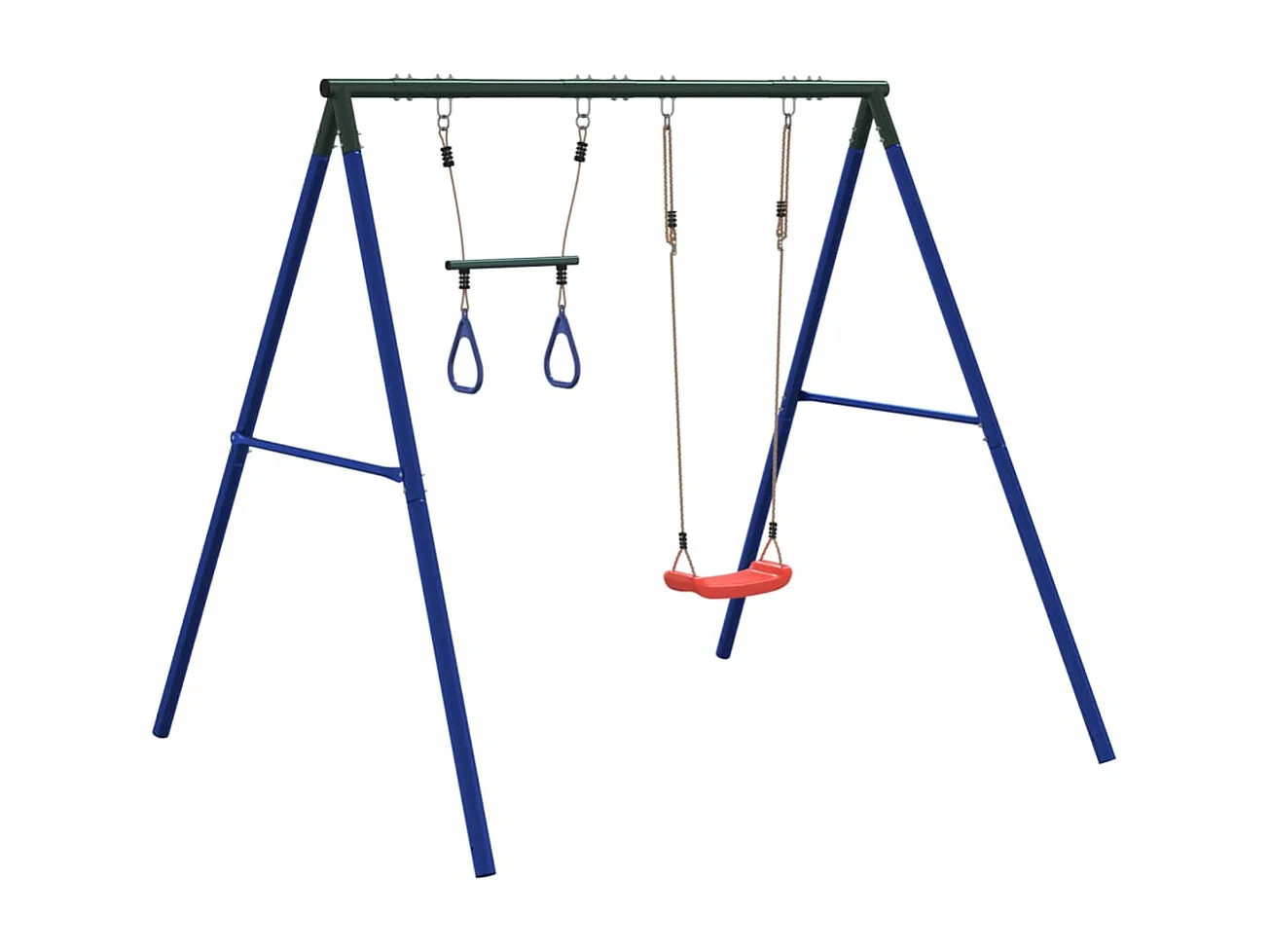 Ensemble de balançoire d'extérieur avec balançoire et trapèze FR780666