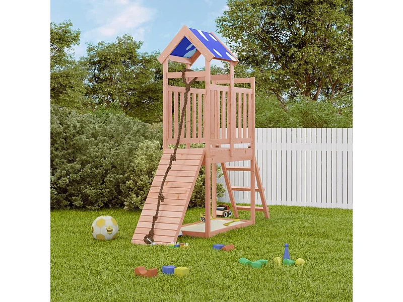 Aire de jeux d'extérieur bois massif de douglas FR82505