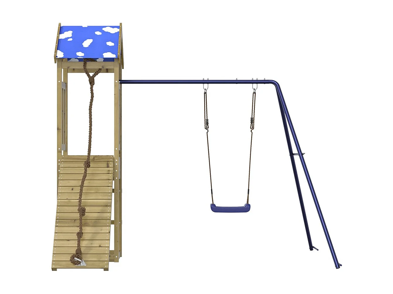 Aire de jeux d'extérieur bois de pin imprégné FR39968