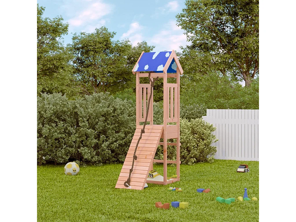 Aire de jeux d'extérieur bois massif de douglas FR91059