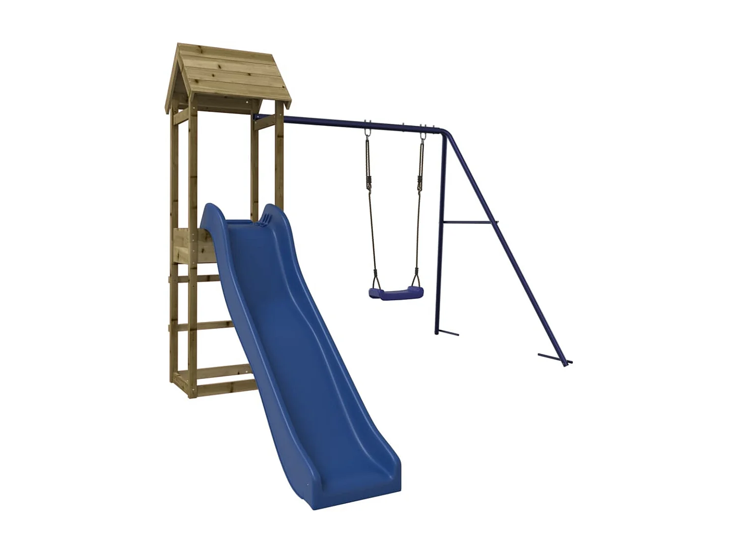 Aire de jeux d'extérieur bois de pin imprégné FR43886