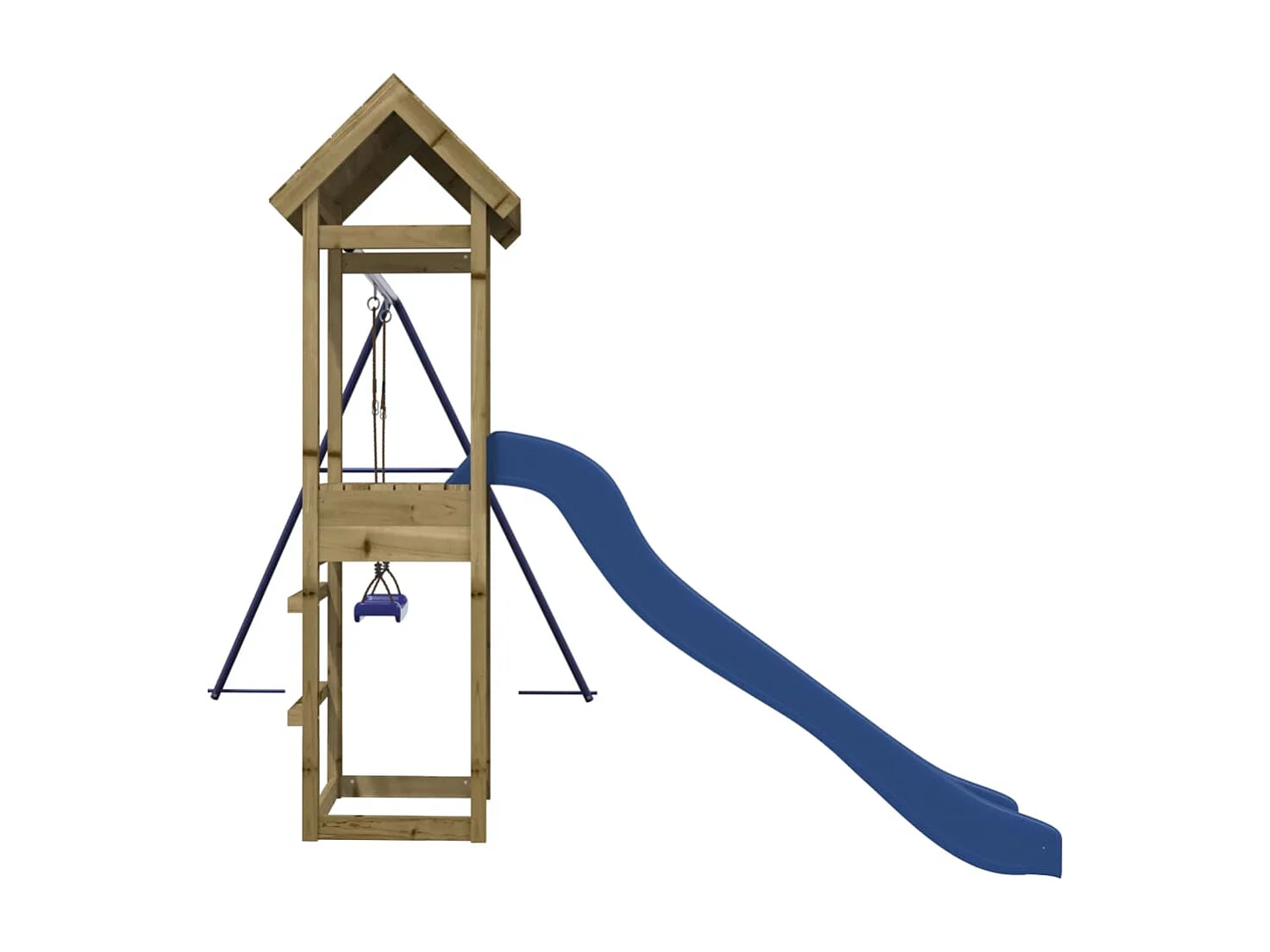 Aire de jeux d'extérieur bois de pin imprégné FR43886