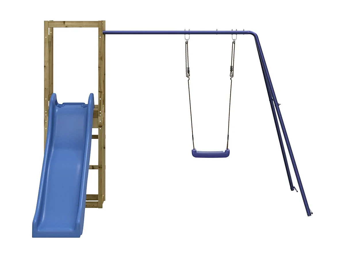 Aire de jeux d'extérieur bois de pin imprégné FR82396