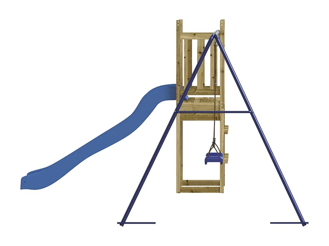 Aire de jeux d'extérieur bois de pin imprégné FR82396
