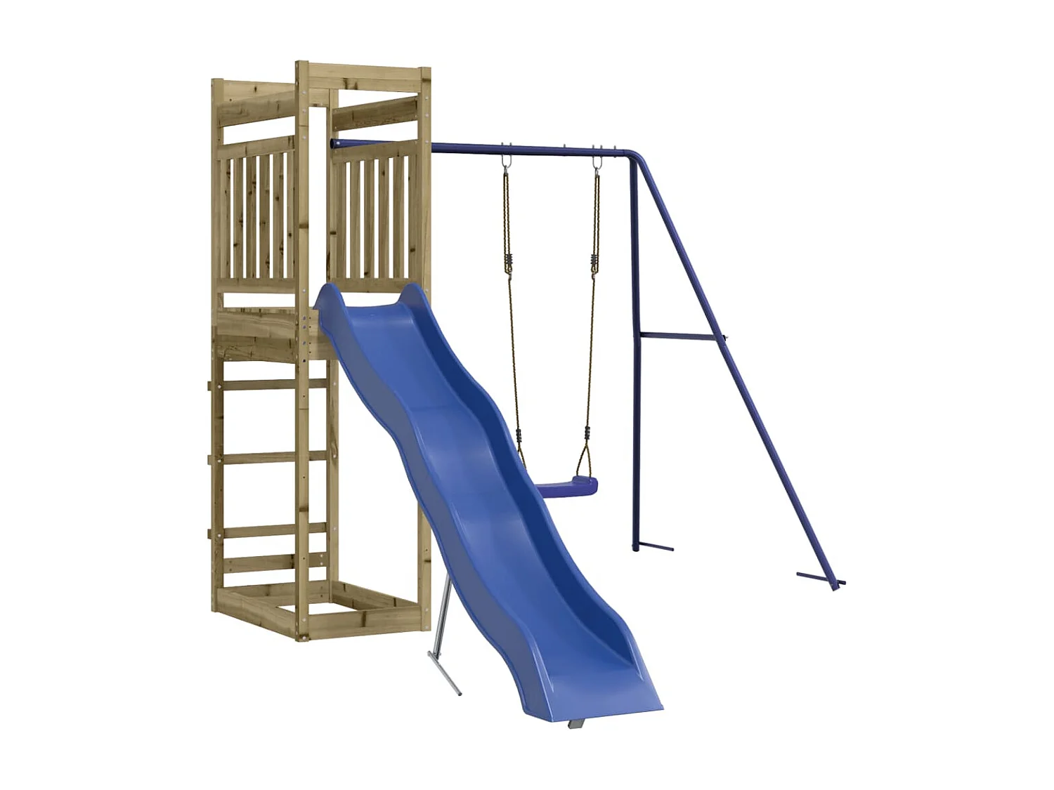 Aire de jeux d'extérieur bois de pin imprégné FR57934