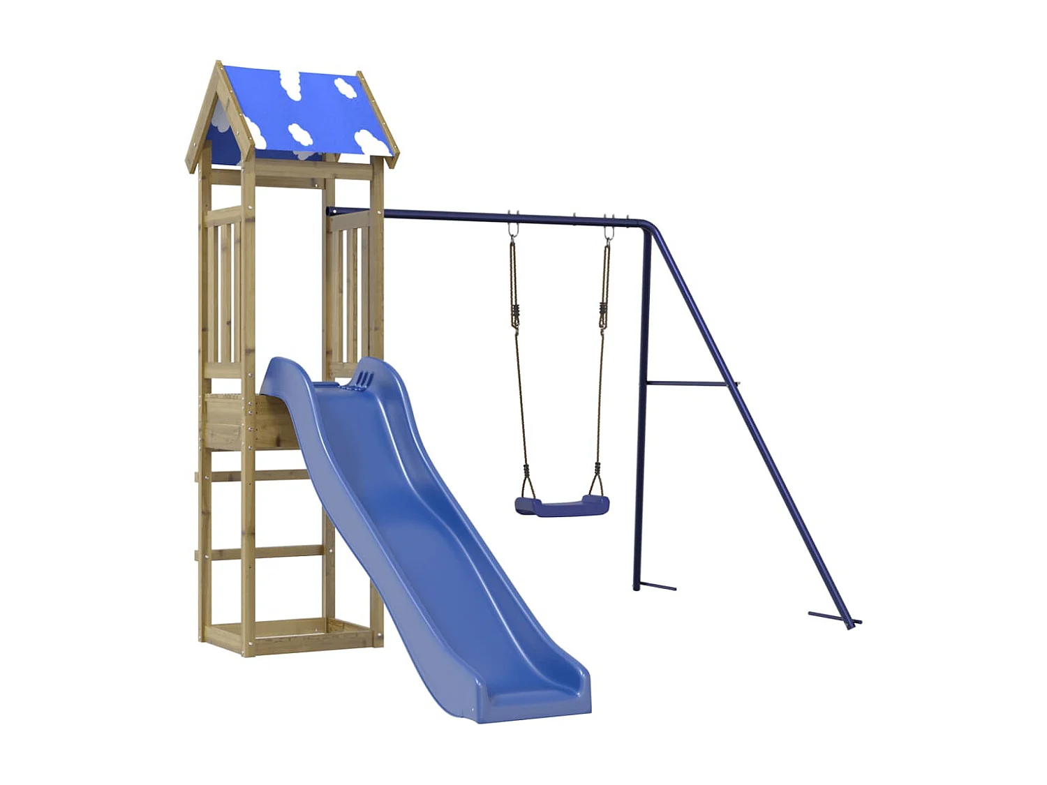 Aire de jeux d'extérieur bois de pin imprégné FR53076