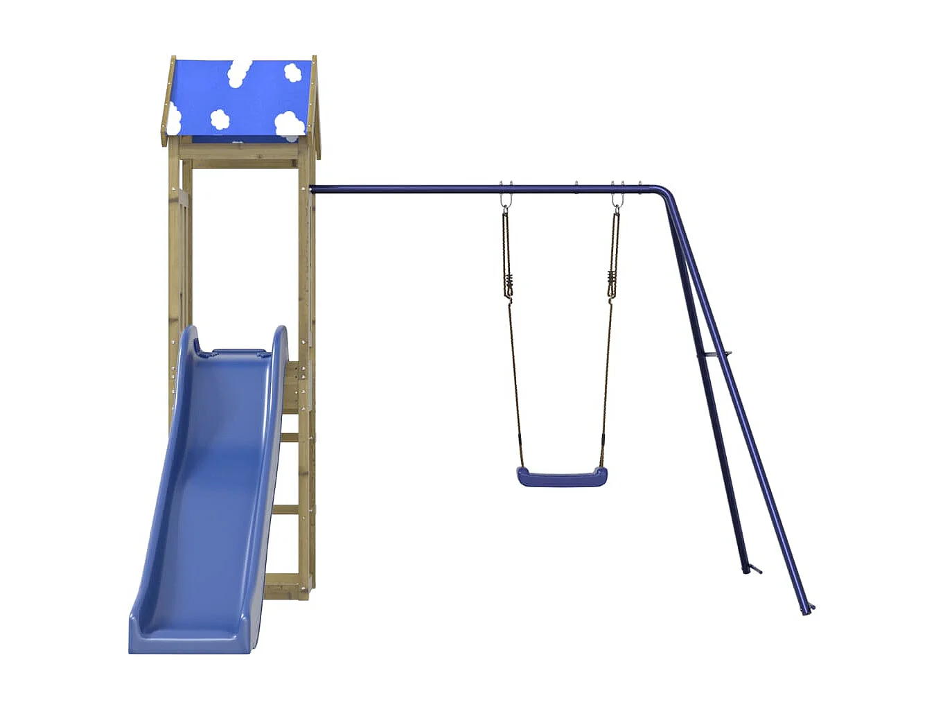 Aire de jeux d'extérieur bois de pin imprégné FR53076