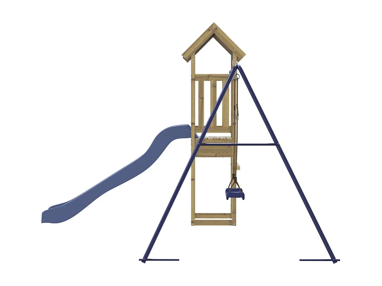 Aire de jeux d'extérieur bois de pin imprégné FR53076