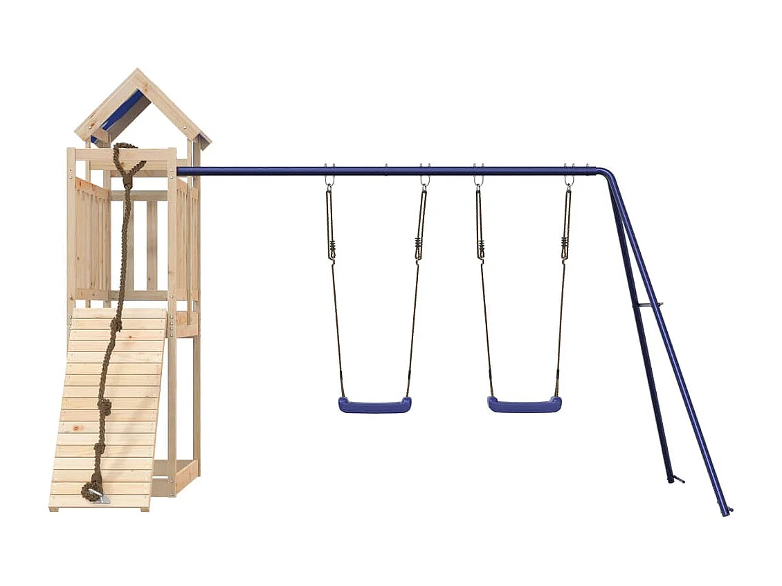 Aire de jeux d'extérieur bois de pin massif FR25913