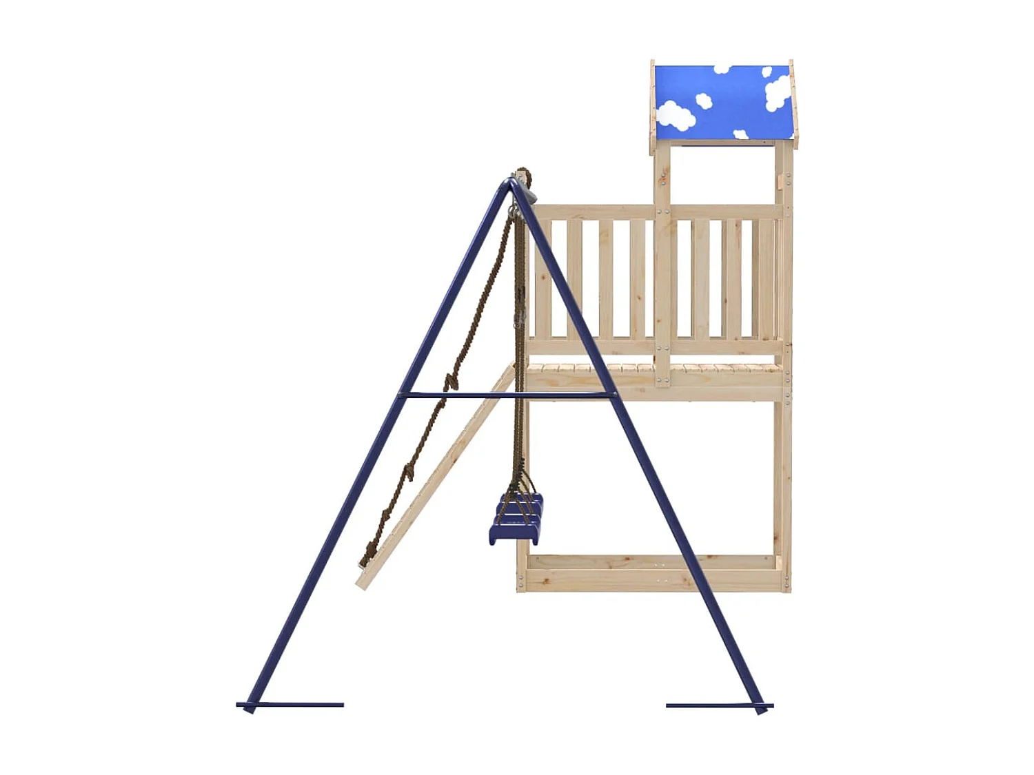 Aire de jeux d'extérieur bois de pin massif FR25913