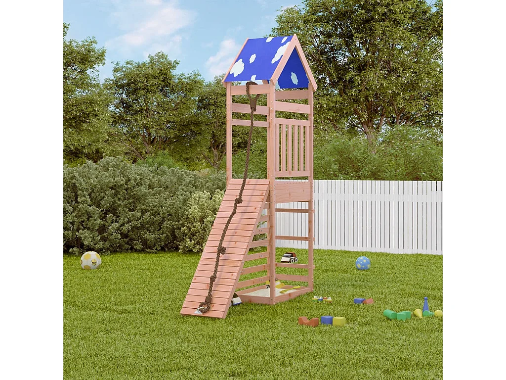 Aire de jeux d'extérieur bois massif de douglas FR83439